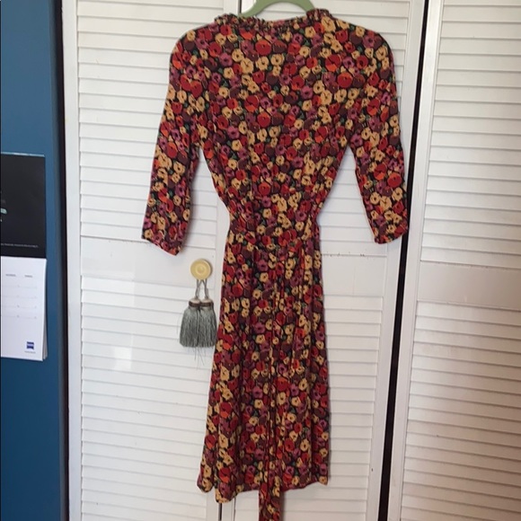 Boden rayon floral print size 14 dress - Picture 8 of 8